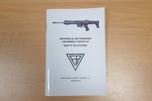 Instrukcja użytkowania 7,62x39mm GROT S 762 16 FB-M1 - j. polski