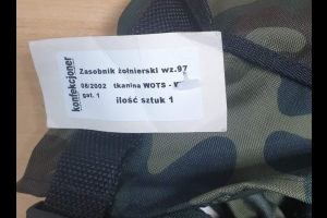 Zasobnik żołnierski wz. 97 używany