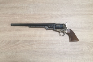 Colt Navy 1851 z długą lufą - grawerowany