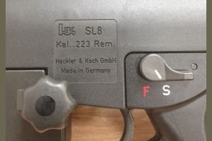 HK SL8 kal. 223Rem czarny