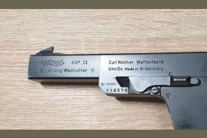 Walther GSP kal. .32S&W Long Wadcutter