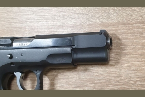 CZ75B kal. 9mmP. + Kadet 22LR - mega zestaw