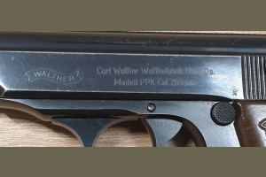Walther PPK kal 7,65mmBr - zestaw