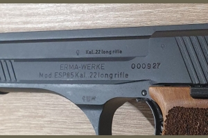 Erma ESP 85A kal. .22LR - ZESTAW